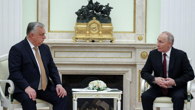 На Западе сделали заявление после встречи Путина с Орбаном